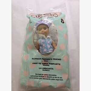 McDonalds Madame Alexander #8 Hannah Pepper's Friend Doll NEW IN PACKAGE
